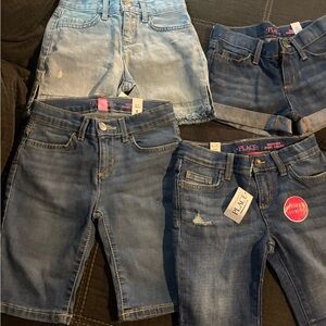 Place Kids Denim Shorts Collection - Light Blue and Dark Blue